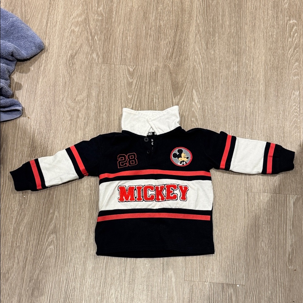 Mouse Black and White Kids Shirt